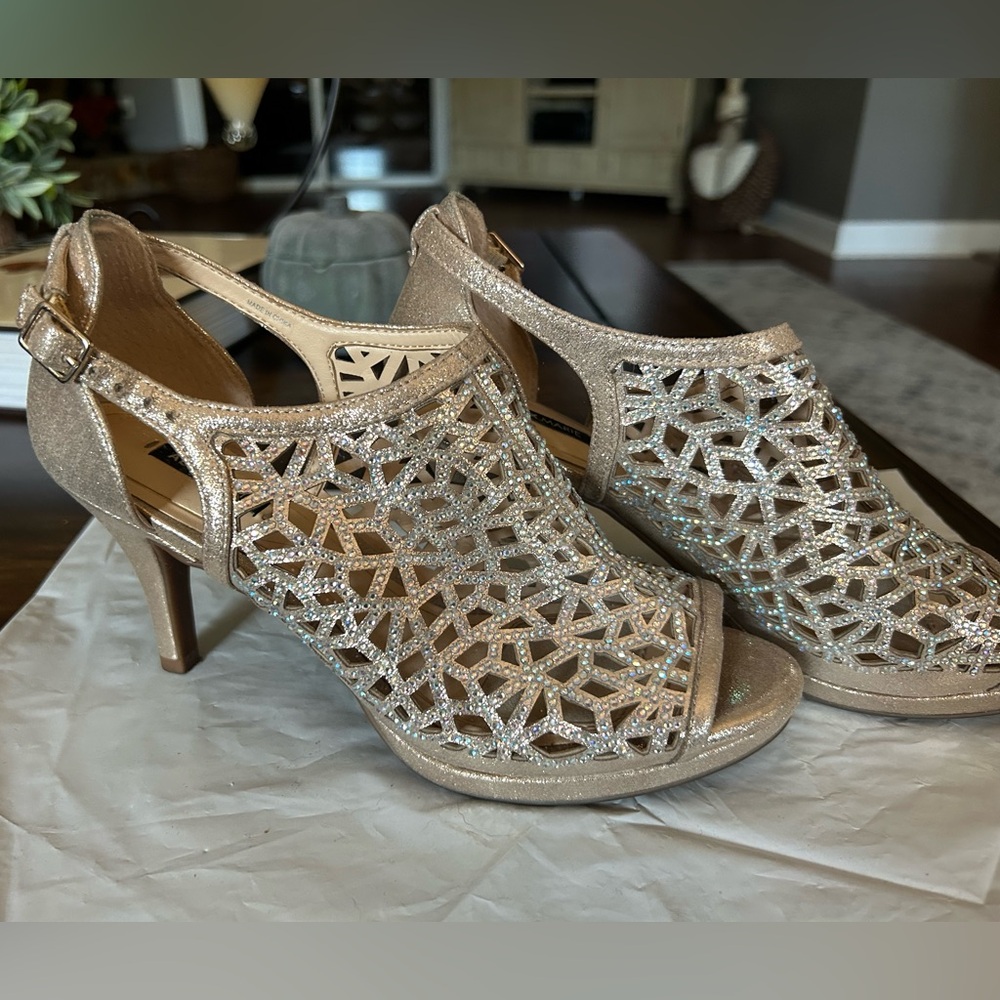 Gold heels